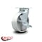Service Caster 6 Inch Semi Steel Swivel Caster with Roller Bearing and Brake SCC-30CS620-SSR-TLB - alternate 6